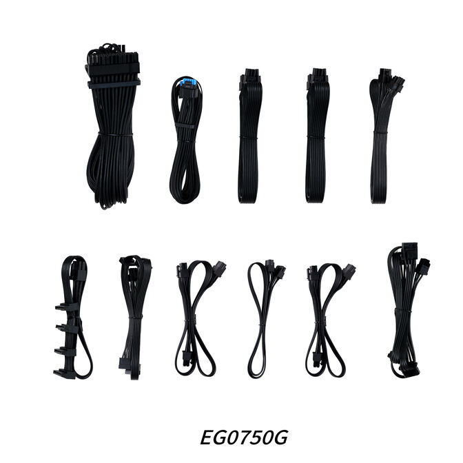 Lian Li EDGE GOLD 750 80 PLUS Gold power supply, PCIe 5.1, ATX 3.1 - 750 Watts, black image number 5