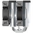 Montech NX600 CPU K&uuml;hler, Dual Tower - 2x 120mm, schwarz image number null