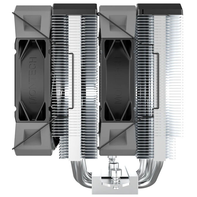 Montech NX600 CPU K&uuml;hler, Dual Tower - 2x 120mm, schwarz image number 3