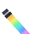Lian Li Strimer Wireless 24-Pin RGB Mainboardkabel, mit Dongle - wei&szlig; image number null