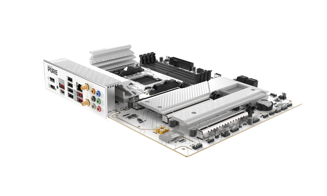 Sapphire Pure B850A WiFi7 Mainboard, AMD B850, Sockel AM5, DDR5 image number 7