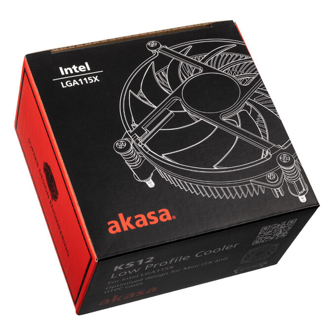 Akasa AK-CC6308EP01 Low Profile CPU-K&uuml;hler - 92mm image number 7