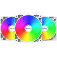 Montech GF120 PWM ARGB L&uuml;fter, 3er Pack - 120mm, wei&szlig; image number null