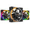be quiet! Light Wings ARGB PWM L&uuml;fter Triple Pack - 140mm, schwarz, High Speed