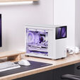Jonsbo D31 MESH Screen Micro-ATX Case, Tempered Glass - white image number null