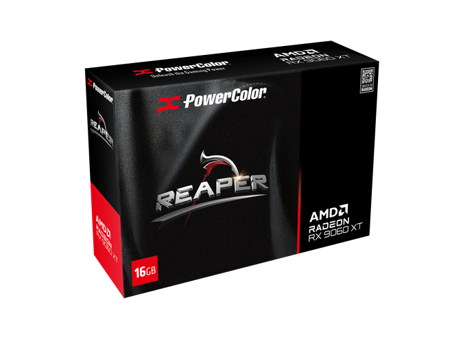 PowerColor Reaper Radeon RX 9060 XT Grafikkarte, 16384 MB GDDR6 image number 1