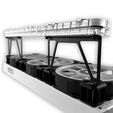 Stealkey Customs SK-UNI Mounting Bracket 60mm (120mm L&uuml;fter) image number null