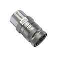 Koolance QD3 Quick Disconnect straight female to 13/10mm - no-spill, silver image number null