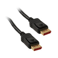 InLine 8K (UHD-2) DisplayPort Kabel, schwarz - 1m