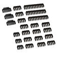 Kolink Core Pro Braided Cable Extension Kit 12V-2x6 Type 2 - Jet Black image number null