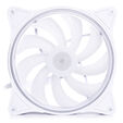 Alphacool Rise Aurora PWM-L&uuml;fter - 140mm, wei&szlig; image number null