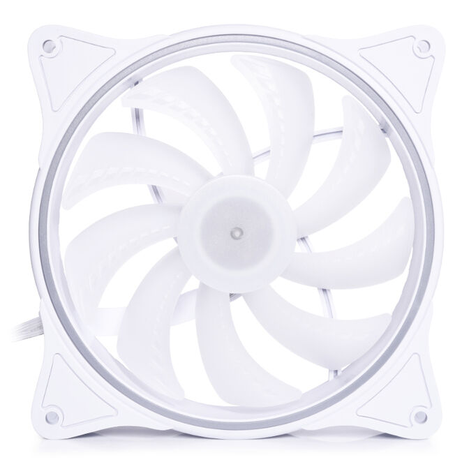 Alphacool Rise Aurora PWM-L&uuml;fter - 140mm, wei&szlig; image number 1