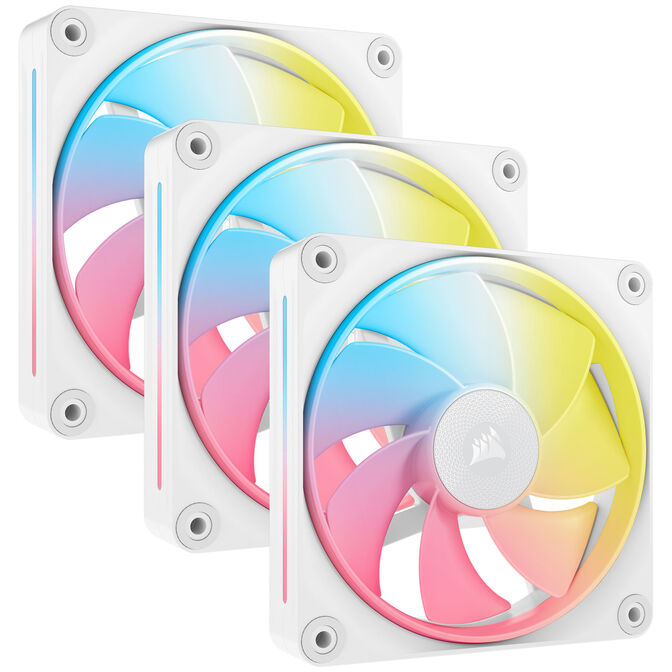 Corsair iCUE Link LX120-R RGB L&uuml;fter, PWM - 3er-Pack, 120mm, wei&szlig; image number 1