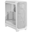Fractal Design Meshify 3 White TG Clear PC Case, Mid Tower, E-ATX - White image number null