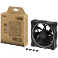 ASUS Prime MR120 ARGB fan, PWM, reverse - 120mm, black image number null