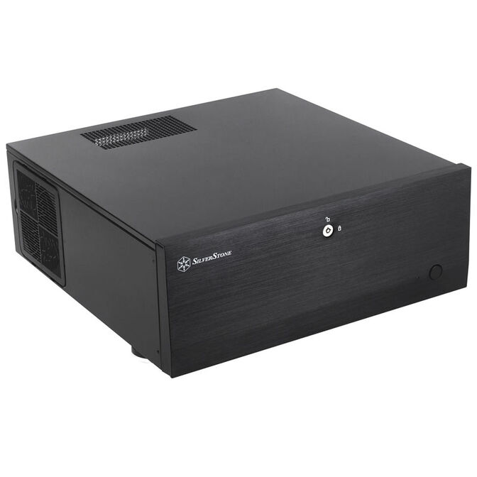 SilverStone SST-GD07B-C - Grandia Airflow Desktop, USB-C - schwarz image number 0