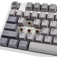 Ducky One 3 Mist Grey Gaming Keyboard, RGB LED - MX-Brown (US) image number null