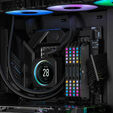 Corsair Dominator Platinum RGB DDR5-6000 RAM, CL30, EXPO - 64 GB Dual-Kit, grey image number null