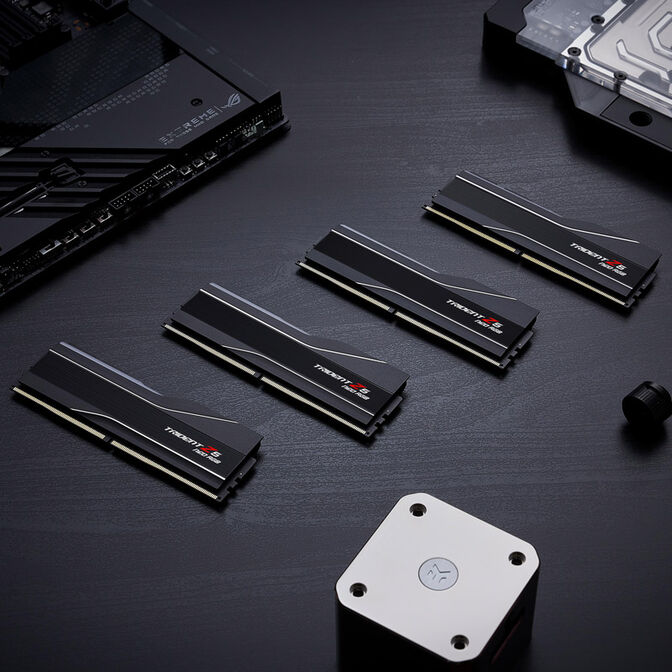 G.Skill Trident Z5 Neo RGB DDR5-6000 RAM, CL36, EXPO - 32 GB Dual-Kit, black image number 6