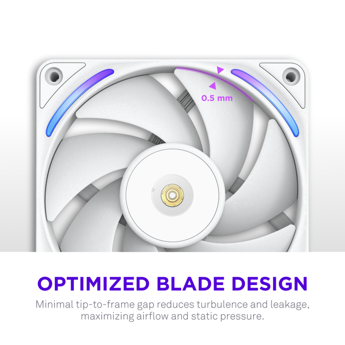 NZXT Performance F360X Einzelrahmenl&uuml;fter, aRGB, LCP-Rahmen - schwarz, 360mm image number 12