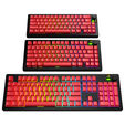 Glorious GPBT Basics Keycaps, ANSI Layout (US), PBT, Doubleshot - Revive Red image number null