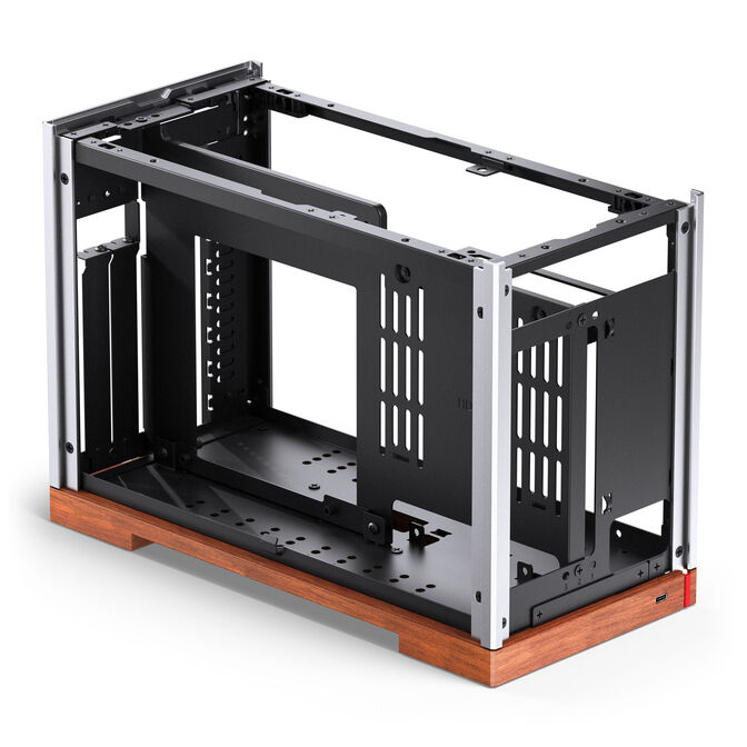 Jonsbo T9 PC-Geh&auml;use, Mini-Geh&auml;use, ITX, PCIe 5.0 Riserkabel - silber image number 5