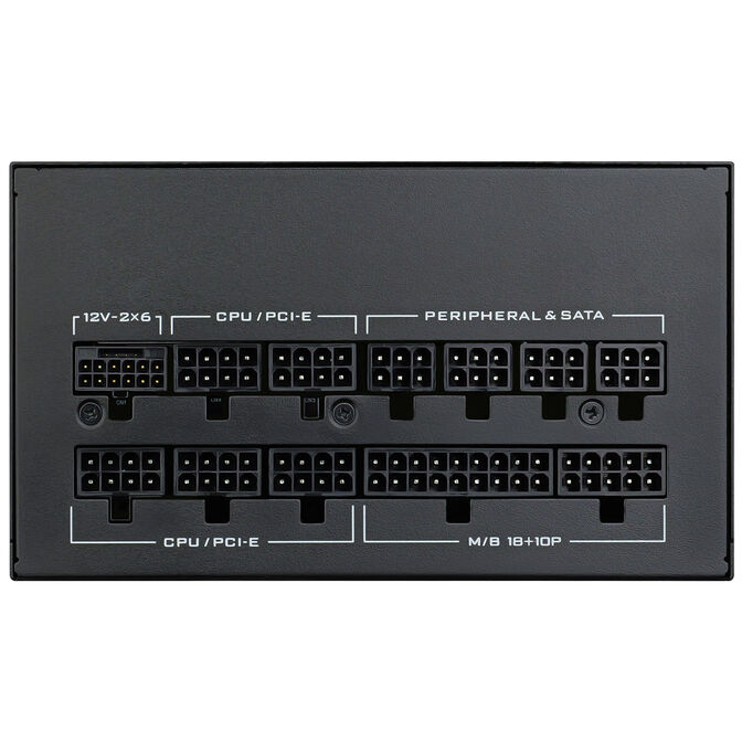 Lian Li SX Series 80 PLUS Platinum Netzteil, vollmodular, PCIe 5.1, ATX 3.1 - 1.200 Watt, schwarz image number 4