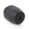 Alphacool TPV Metal 12,7/7,6mm Anschraubt&uuml;lle G1/4, 6-Pack - schwarz image number null