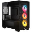 Corsair 2800X RS-R ARGB PC-Geh&auml;use, Mini-Geh&auml;use, mATX, Tempered Glass - inklusive 3x 120-mm-L&uuml;fter, schwarz image number null