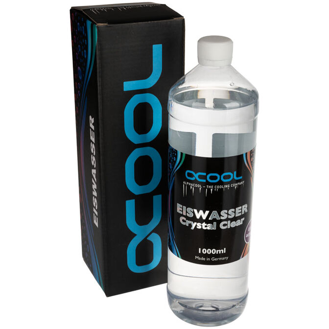 Alphacool Eiswasser Crystal Clear UV-aktiv, 1000ml Fertiggemisch - klar image number 0