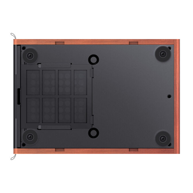 Jonsbo T7 PC Case, Mid Tower, mATX, Tempered Glass - black image number 12