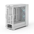 Fractal Design Epoch XL White RGB TG Clear Tint PC Case, Mid Tower, E-ATX, ARGB, Tempered Glass &ndash; white image number null