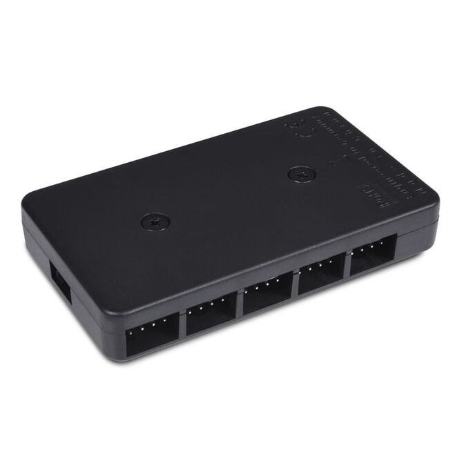 Alphacool Core 10x 4-Pin PWM Splitter - black image number 1