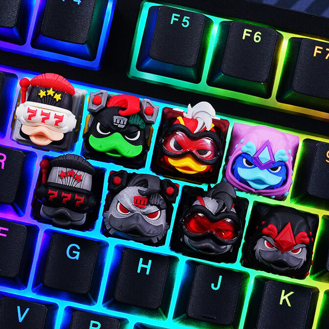 Ducky x Hotkeys Ducky League Rocket (Dark Edition) image number 6