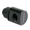 Barrow Adapter 90 Grad G1/4 Zoll AG auf G1/4 Zoll IG - drehbar, schwarz