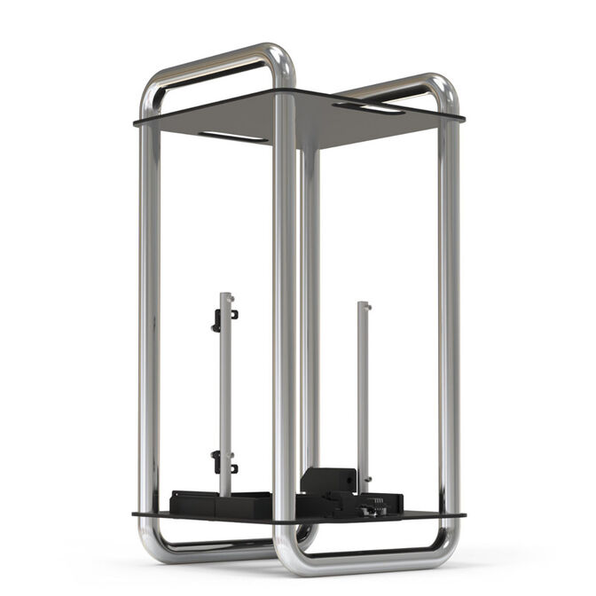 Streacom DA6 Mini-ITX Case - chrome image number 2