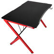Nitro Concepts D12 Gaming Desk - schwarz/rot image number null