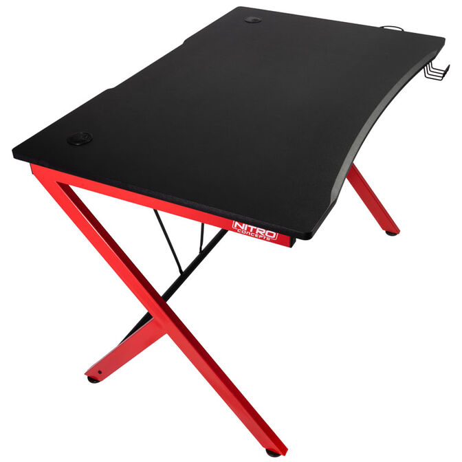 Nitro Concepts D12 Gaming Desk - schwarz/rot image number 1