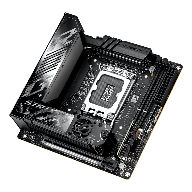 ASUS ROG Strix Z890-I Gaming WiFi motherboard, LGA 1851 socket, Intel Z890, Mini-ITX, DDR5 image number 4