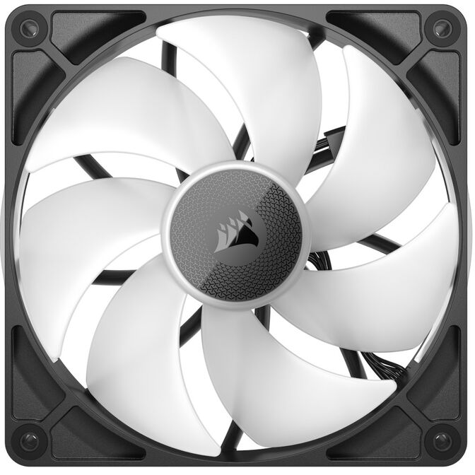 Corsair iCUE LINK RX140 RGB Series, PWM L&uuml;fter 2er Pack - 140mm, schwarz image number 7