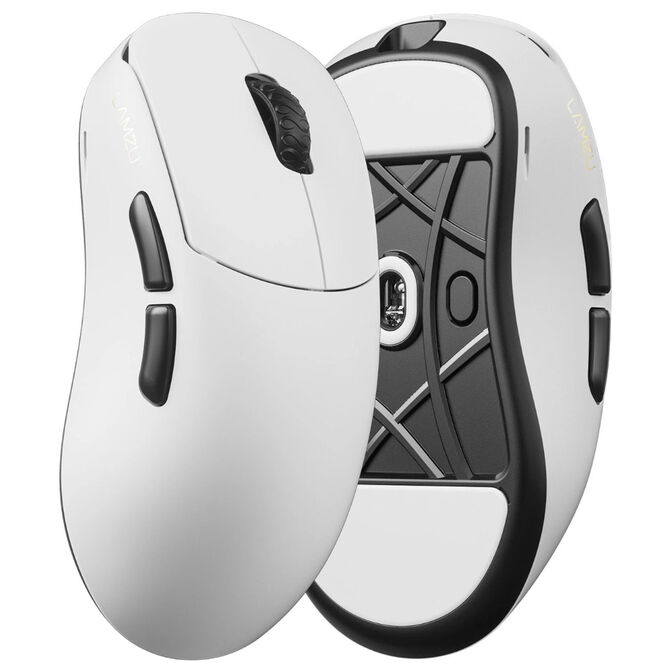 Lamzu Thorn kabellose V2 Gaming-Maus, 8.000Hz - wei&szlig; image number 3