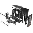 Antec Flux Pro PC-Geh&auml;use, Full-Tower, E-ATX, Tempered Glass &ndash; Schwarz image number null