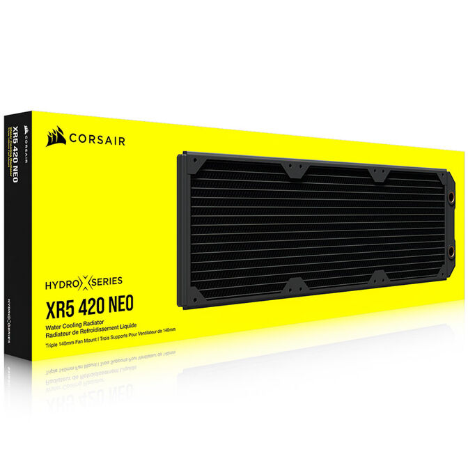 Corsair Hydro X Series XR5 420 NEO Radiator - schwarz image number 6