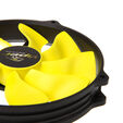 Akasa Viper R PWM Fan, 120mm Mounting - 140mm, black/yellow image number null