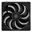 SilverStone Air Penetrator 120i L&uuml;fter - 120mm, schwarz image number null