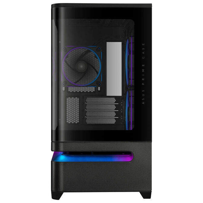 ASUS Prime AP202 ARGB PC-Geh&auml;use, Midi-Tower, mATX, ARGB, Tempered Glass - schwarz image number 9