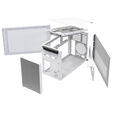 SilverStone SST-SG17W Micro-ATX / Mini ITX Case - white image number null