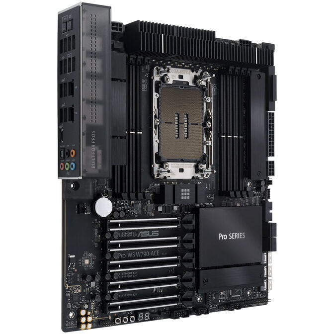 ASUS Pro WS W790-ACE motherboard, socket LGA 4677, Intel W790, DDR5 image number 7