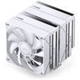 Jonsbo CB80 CPU-K&uuml;hler, Dual-Tower, 2 x 120mm, PWM, RGB - wei&szlig; image number null