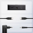 AXAGON ADSA-M2C22L M.2-Dockingstation, USB-C 20Gbps, 2x M.2, Klonfunktion - schwarz image number null